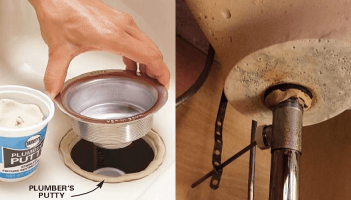 How to Use Plumber's Putty on Kitchen and Bathroom sink