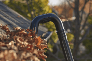 How to Clean Gutters with Leaf Blower