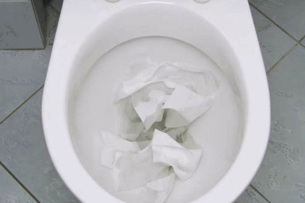 How to Dissolve Toilet Paper in a Sewer Line
