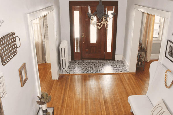How to Protect Wood Floor Entryway