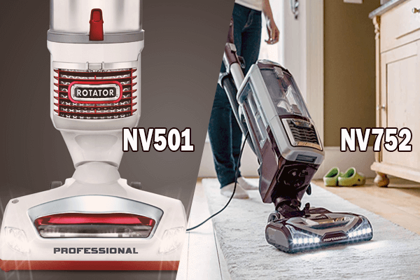 Shark NV501 vs NV752