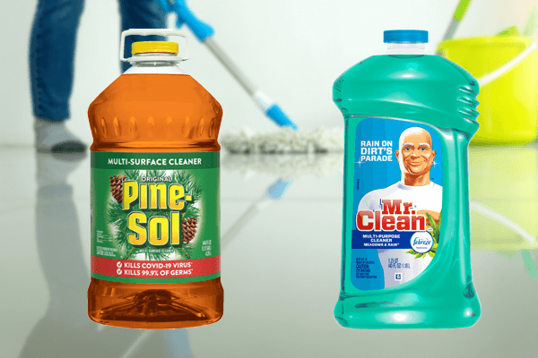 Pine-Sol Vs Mr Clean