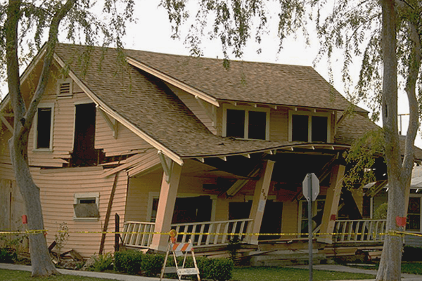 does home insurance cover earthquake damage